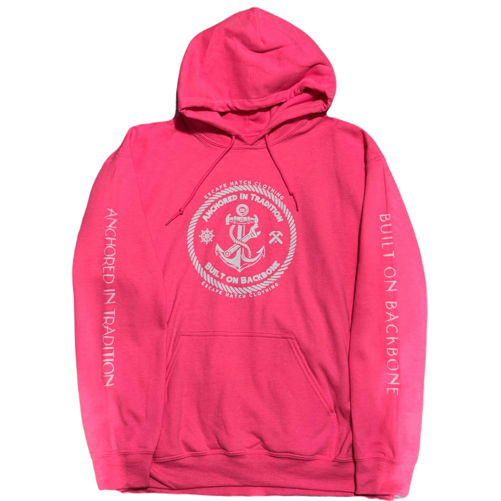 Coral pink hoodie deals
