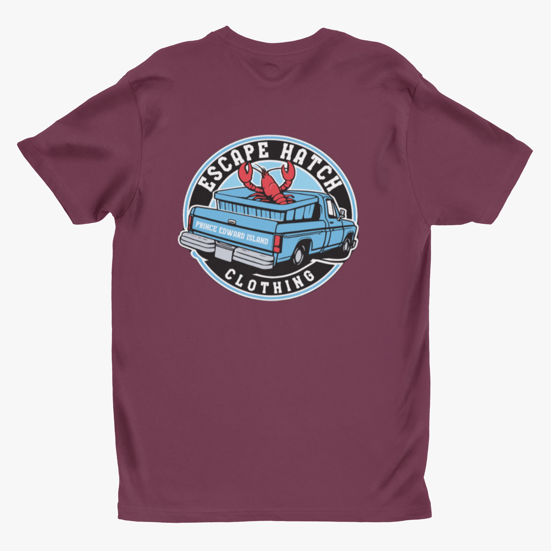 Burgundy Truck Tee