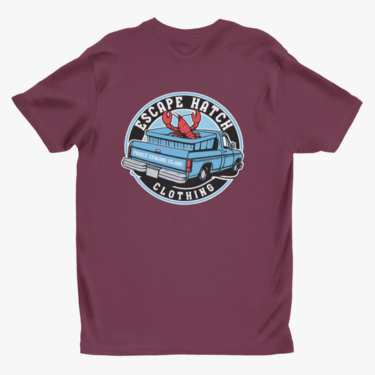Burgundy Truck Tee