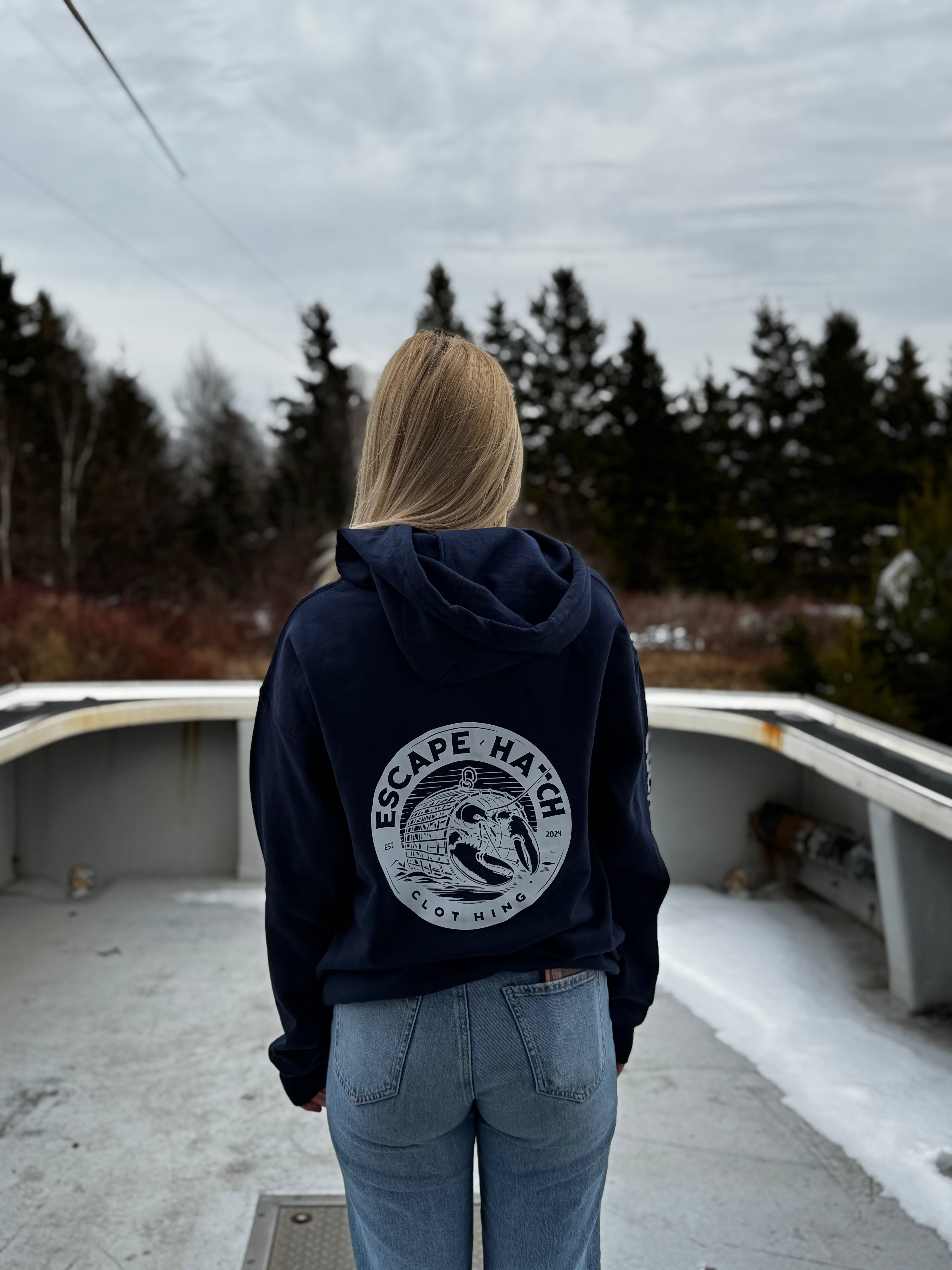 Lobster Zip Hoodie
