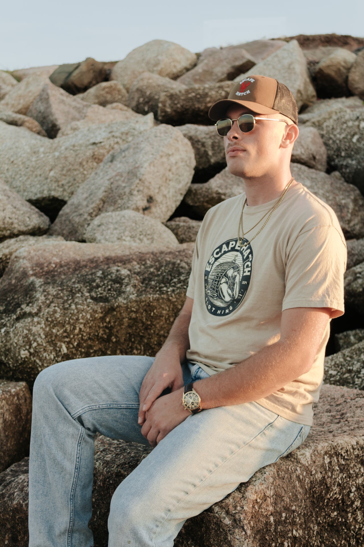 Sandy Lobster T-Shirt