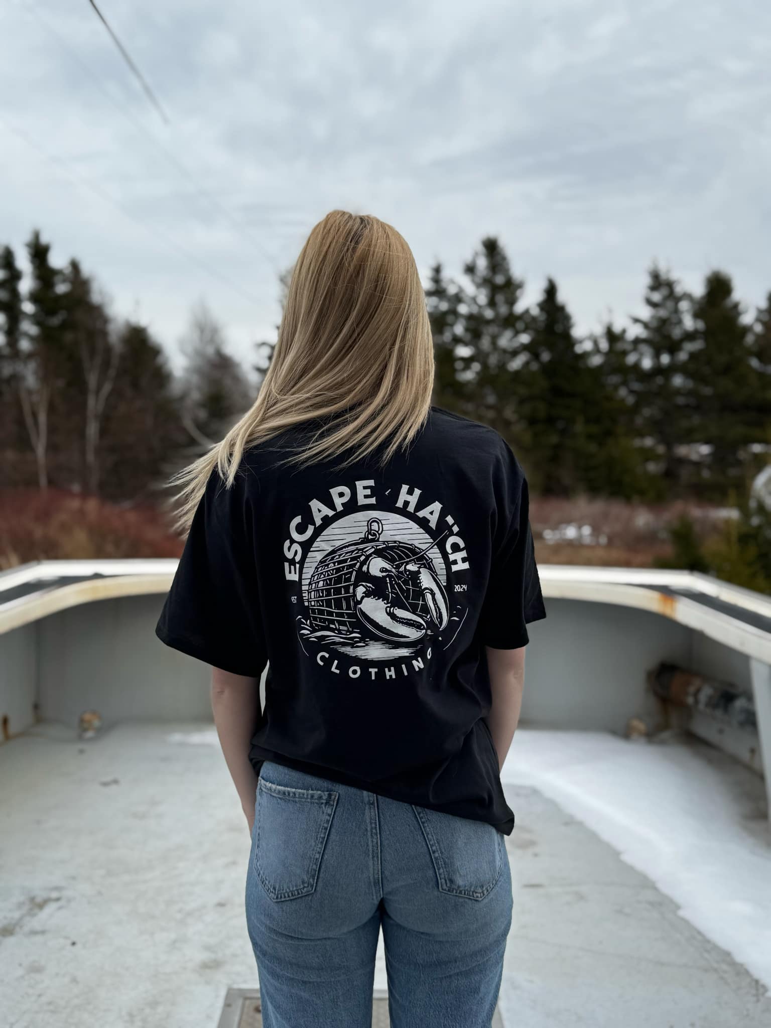 Midnight Lobster Tee