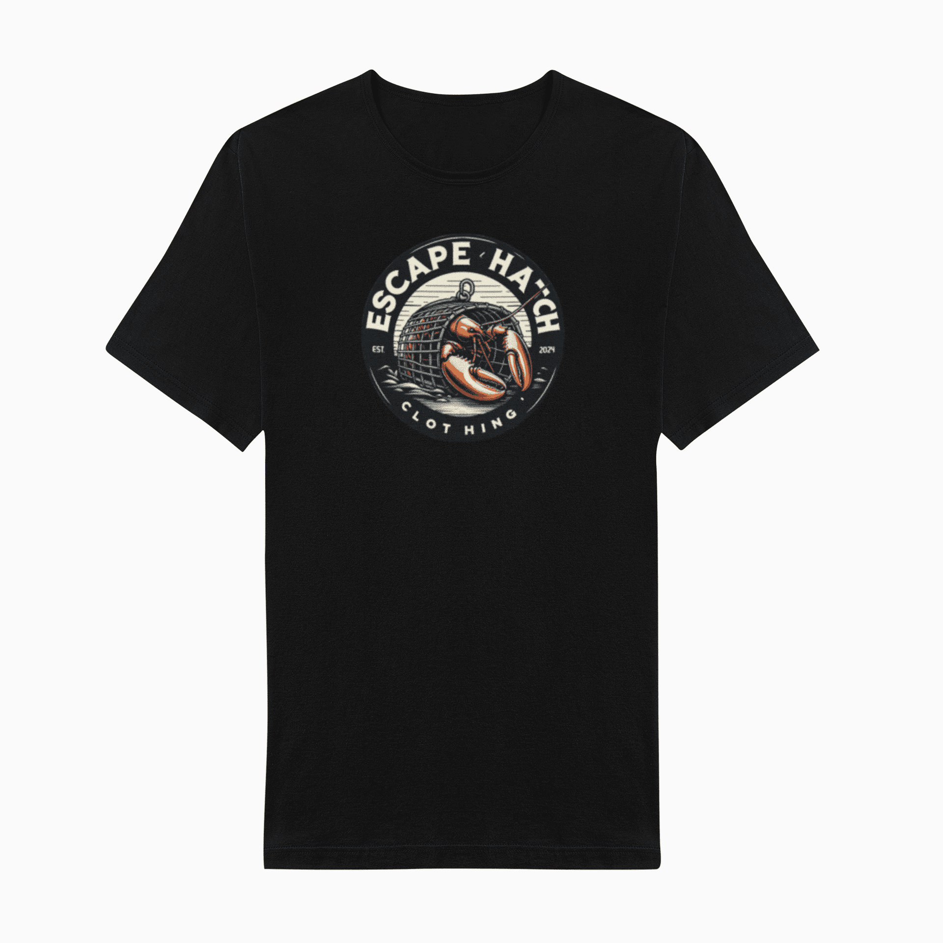 Lobster T-Shirt - Coastal Style Tee - Escape Hatch – Escape Hatch Clothing